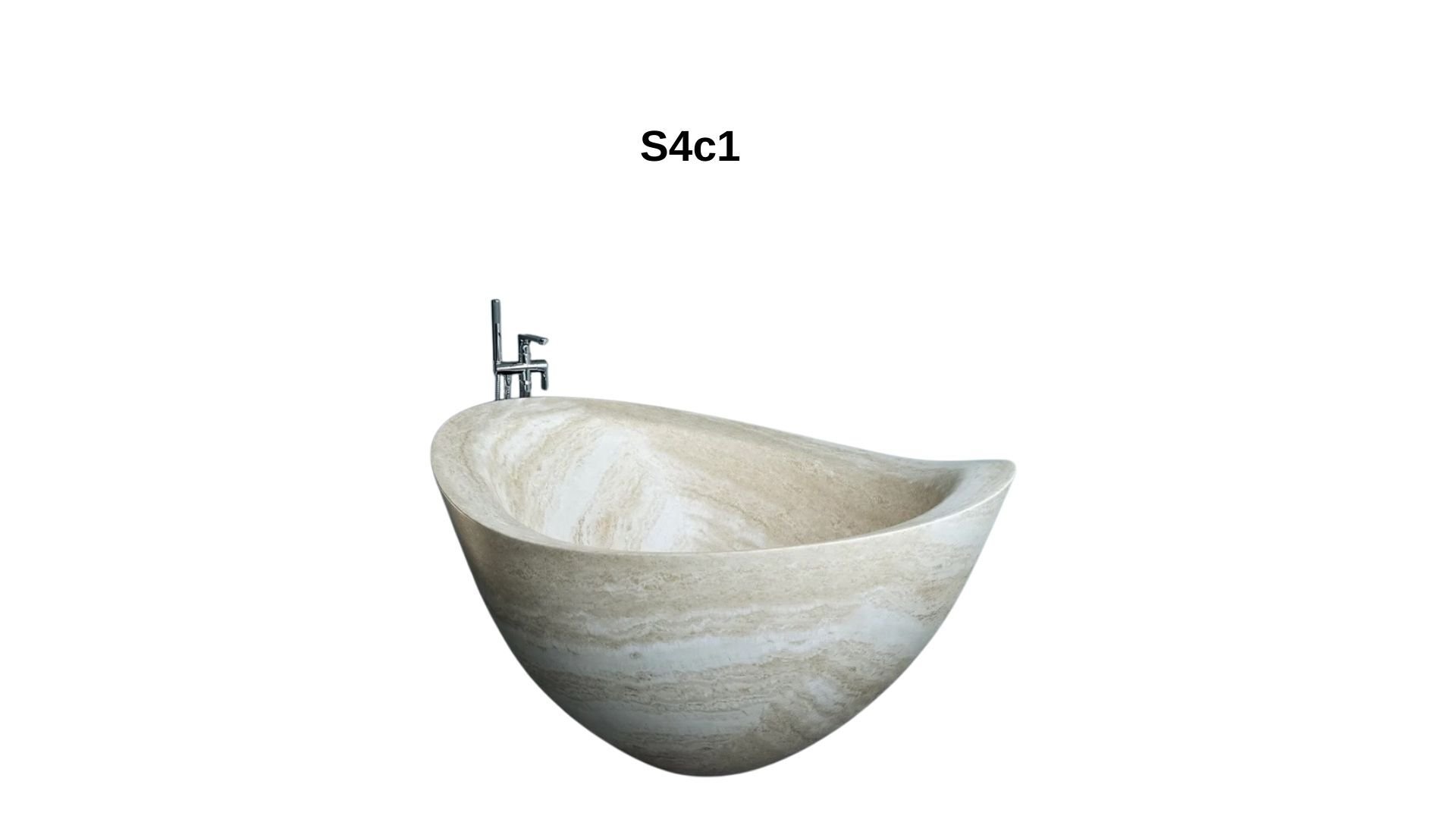 SIA-Doğal Traverten Küvet