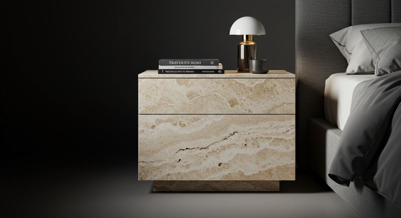 Traverten Komodin Modelleri: Sia Art Design ile Mekanlarınıza Zarafet Katın