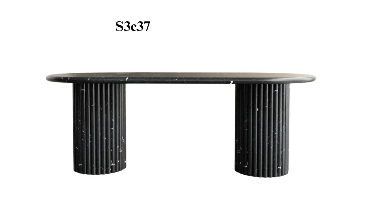 Doğal Mermer Yemek Masası Tasarımları