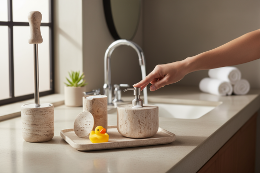 DOĞAL MERMER BANYO SETLERİ