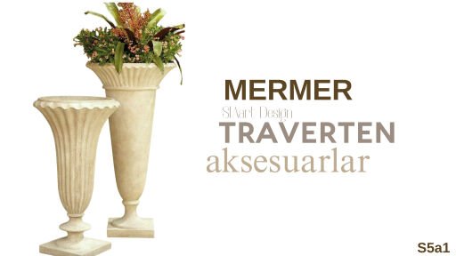 TRAVERTEN MERMER AKSESUARLAR