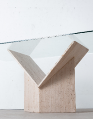 SIA SELEN - Doğal Traverten Orta Sehpa