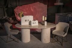SIA MONOLYA - Doğal Traverten Yemek Masası