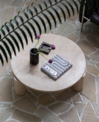 SIA VİAN - Doğal Traverten Mermer Orta Sehpa