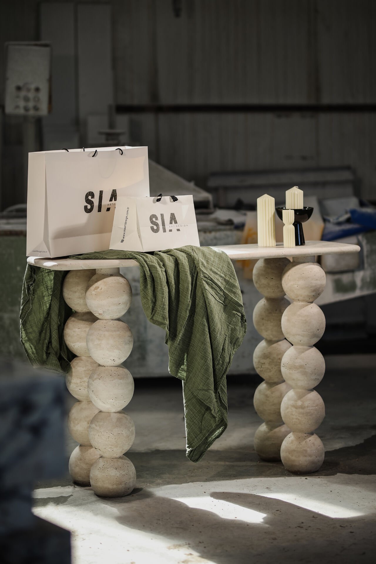 SIA - NATURAL Traverten Mermer Dresuar