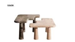 SIA-Doğal Traverten Orta Sehpa