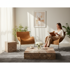 SIA-Doğal Mermer  Orta Sehpa