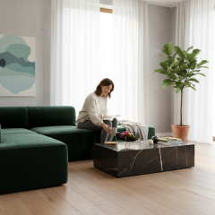 SIA-Doğal Mermer  Orta Sehpa