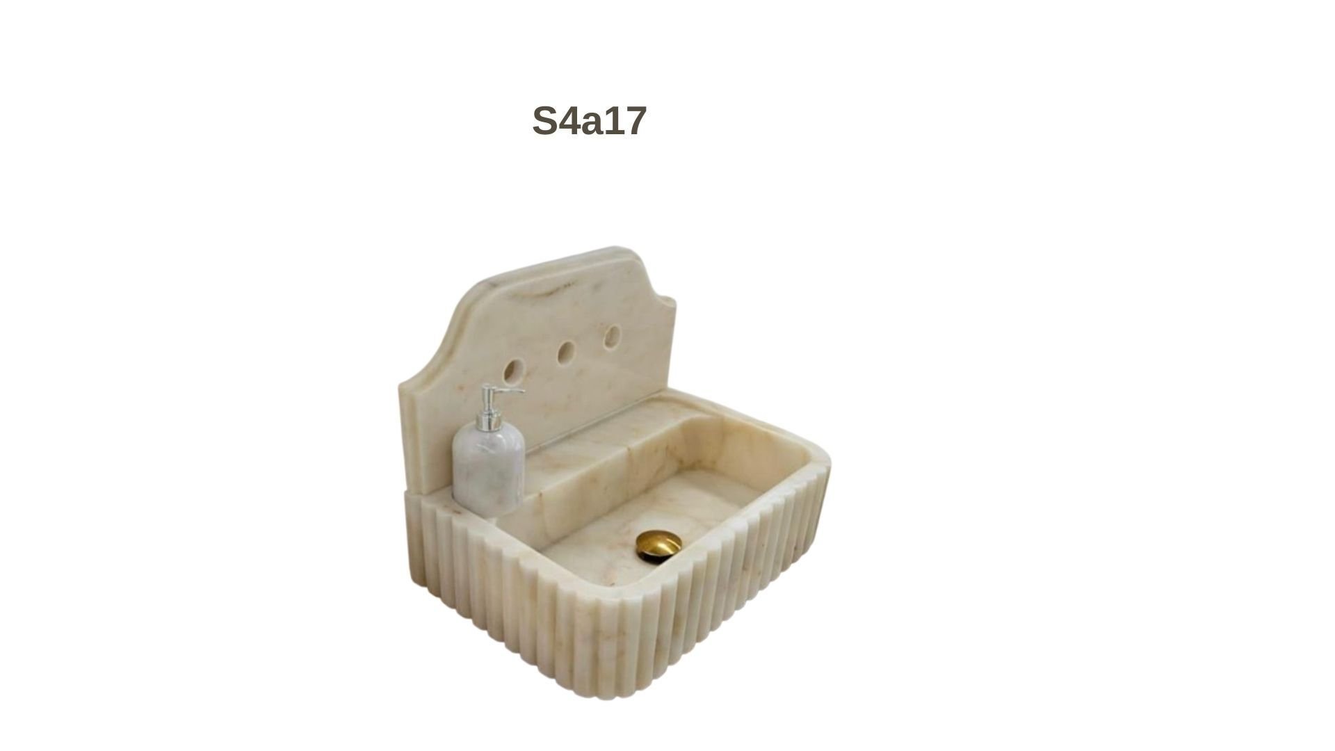 SIA-Doğal Traverten Lavabo