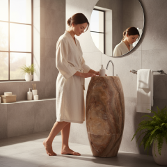 SIA-Doğal Mermer Lavabo