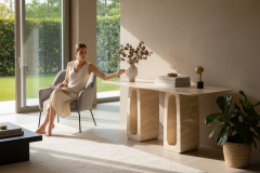 Doğal Traverten Dresuar