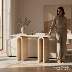 Doğal Traverten Dresuar