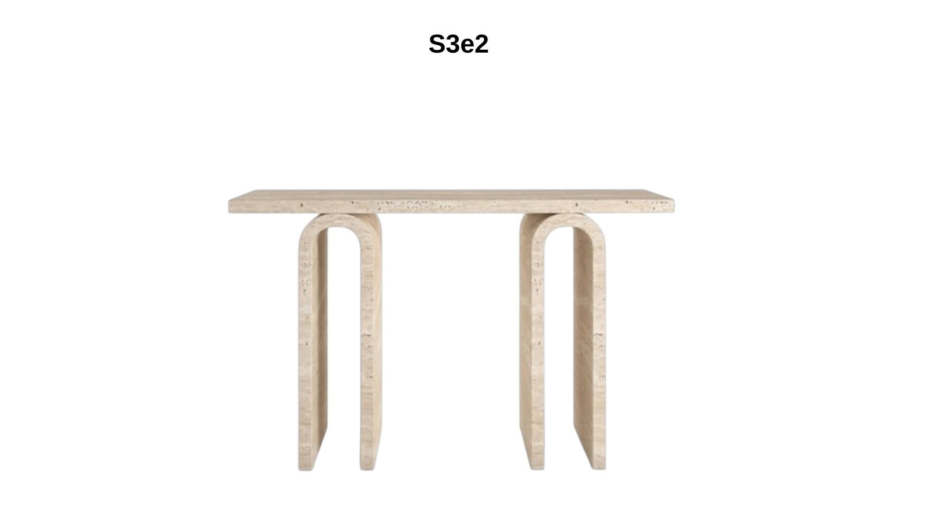 Doğal Traverten Dresuar