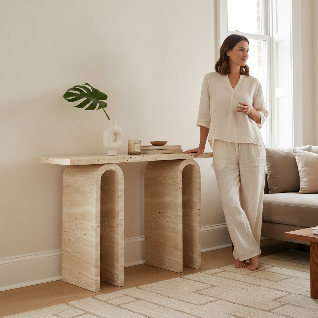 SIA-Doğal Traverten Dresuar