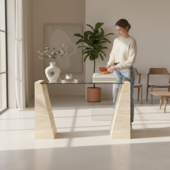 SIA-Doğal Traverten Dresuar