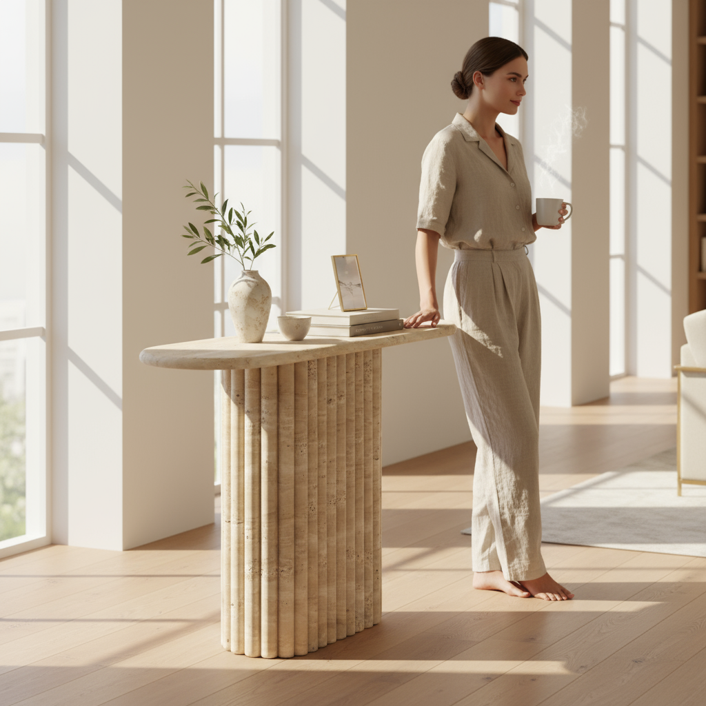 SIA-Doğal Traverten Dresuar