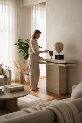 SIA-Doğal Traverten Dresuar