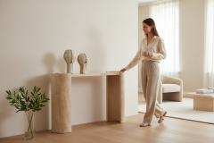 Doğal Traverten Dresuar