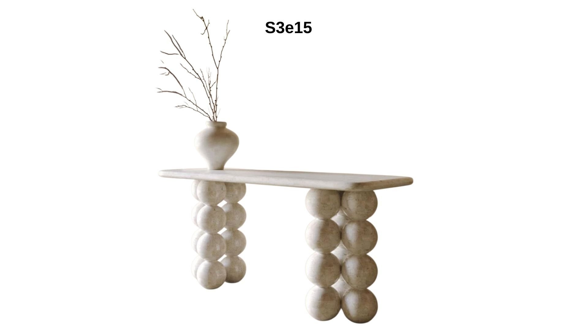 Doğal Traverten Dresuar