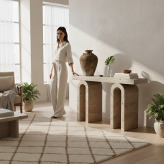 Doğal Traverten Dresuar