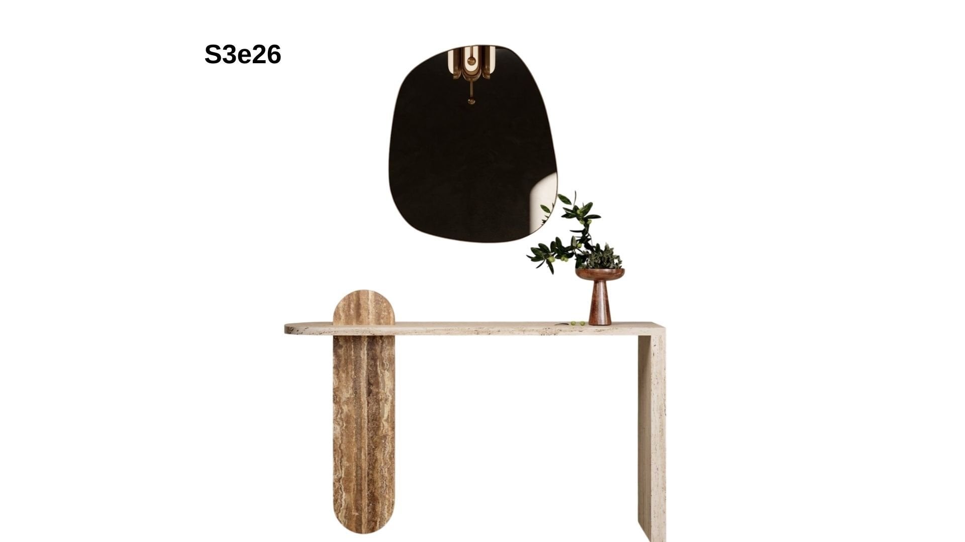 Doğal Traverten Dresuar