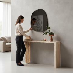 Doğal Traverten Dresuar