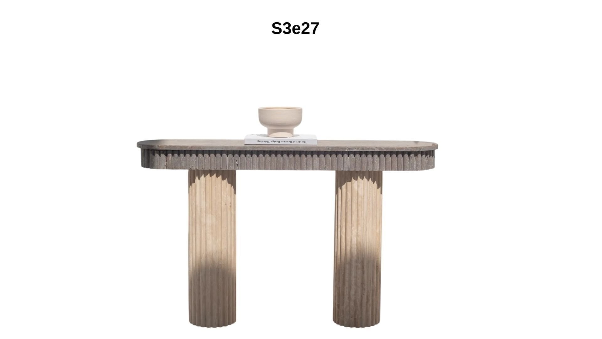 Doğal Traverten Dresuar