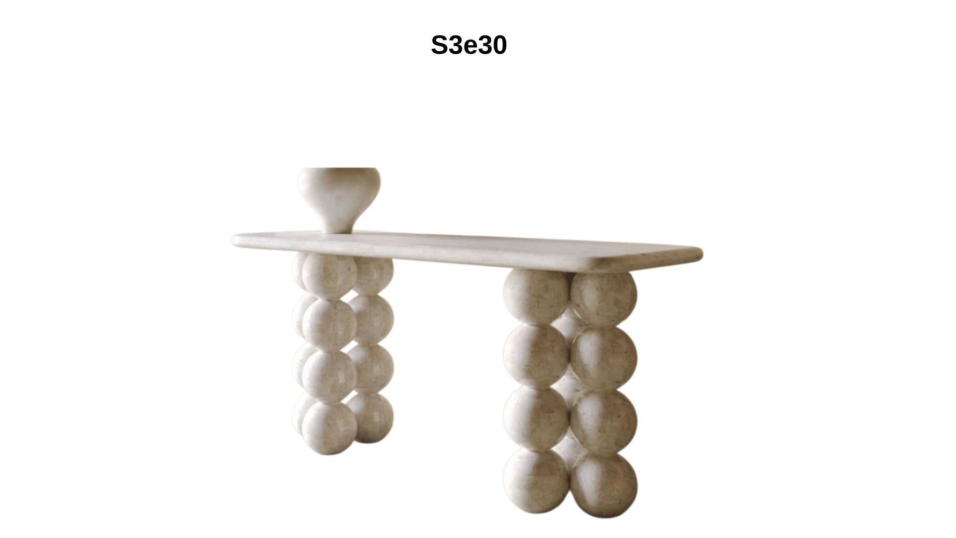 Doğal Traverten Dresuar