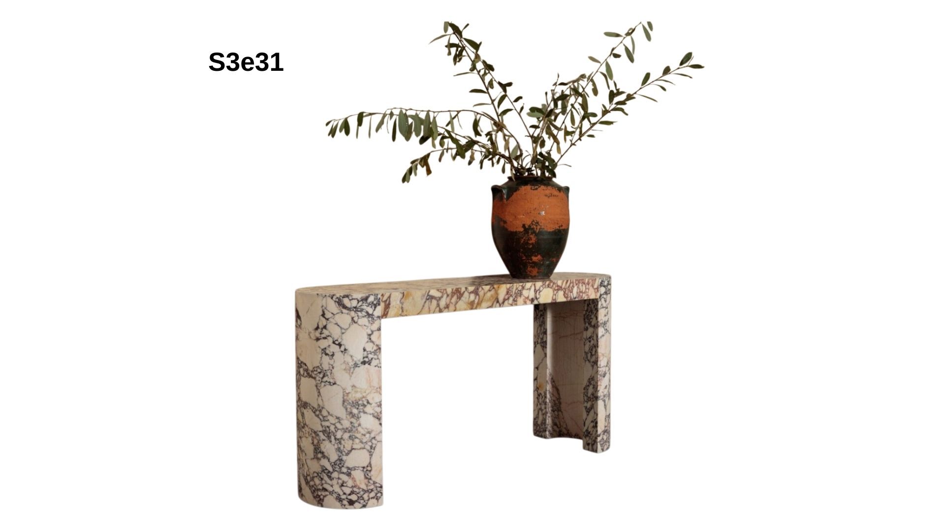 Doğal Calacatta Viola Mermer Dresuar