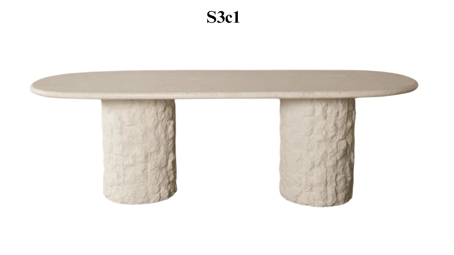 SIA-Doğal Traverten Yemek Masası