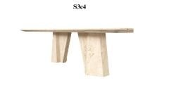 SIA-Doğal Traverten Yemek Masası