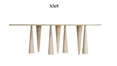 SIA-Doğal Traverten Yemek Masası