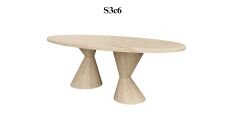 SIA-Doğal Traverten Yemek Masası