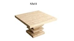 SIA-Doğal Traverten Yemek Masası