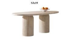 SIA-Doğal Traverten Yemek Masası