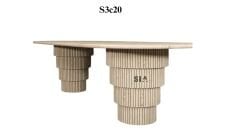 SIA-Doğal Traverten Yemek Masası