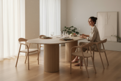 SIA-Doğal Traverten Yemek Masası