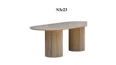 SIA-Doğal Traverten Yemek Masası