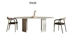 SIA-Doğal Traverten Yemek Masası