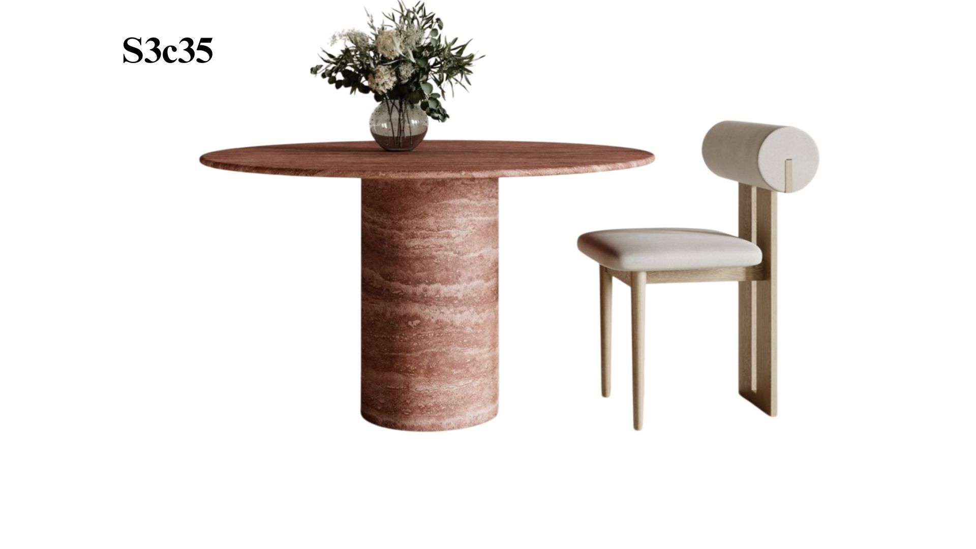 SIA Doğal Mermer Yemek Masası