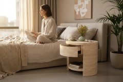 Doğal Traverten Komodin