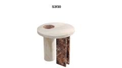 SIA-Doğal Mermer Yan Sehpa