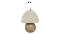 SIA-Doğal Traverten Abajur