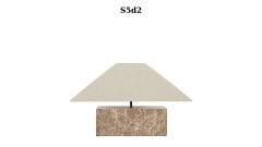SIA-Doğal Traverten Abajur