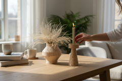 SIA-Doğal Traverten Dekoratif Obje