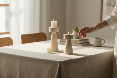 SIA-Doğal Traverten Mumluk