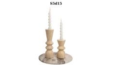 SIA-Doğal Traverten Mumluk