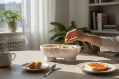 SIA-Doğal Mermer Sunum Kasesi