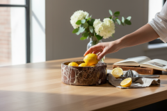 SIA-Doğal Mermer Sunum Kasesi