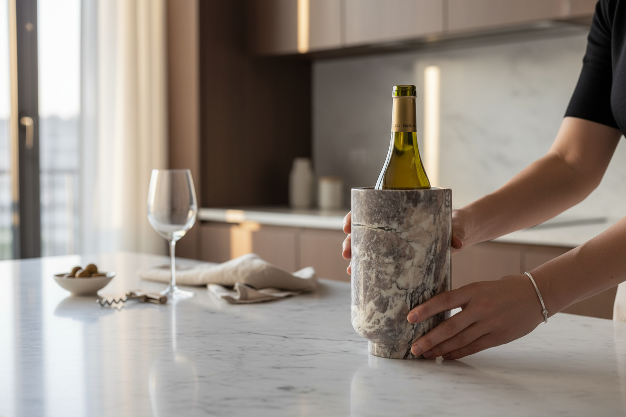 SIA-Doğal Mermer Şaraplık